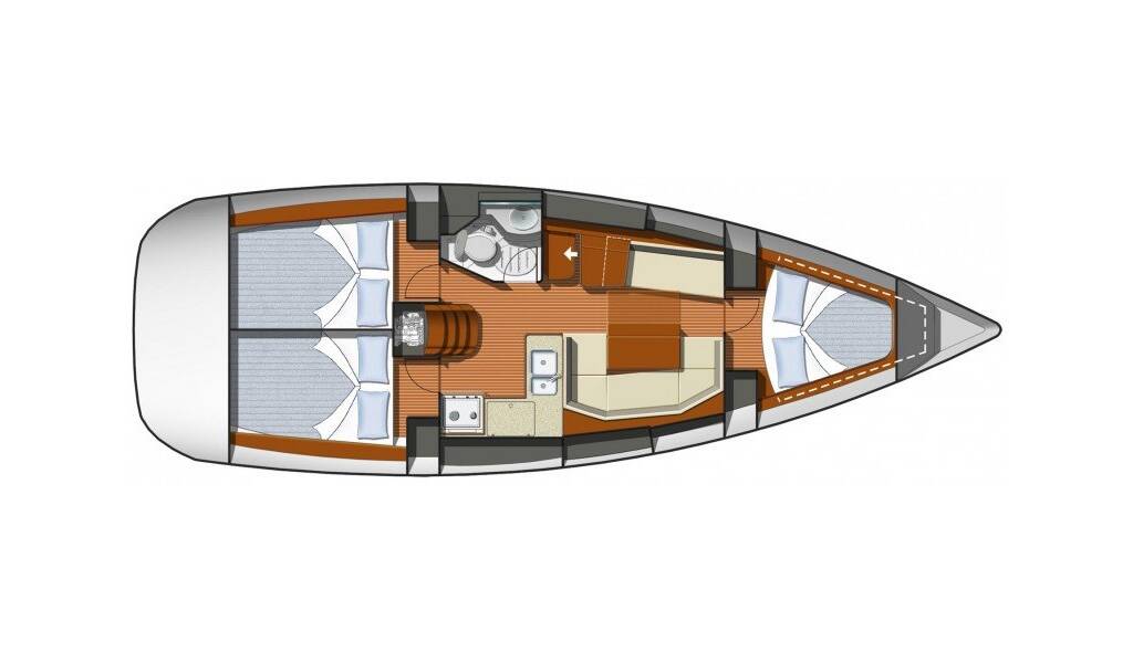Segelyachten Sun Odyssey 36i Performance Bliksem
