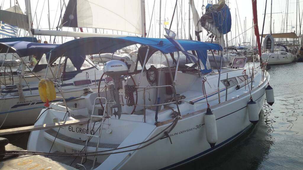 Sailing yacht Sun Odyssey 36i El Greco