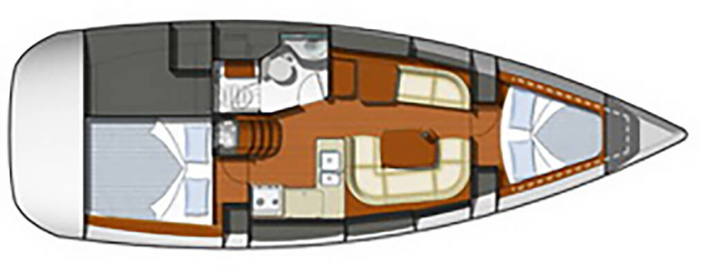 Sailing yacht Sun Odyssey 36i ECONOMY