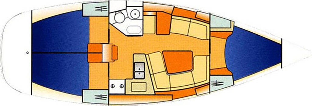 Segelyachten Sun Odyssey 37 Alki