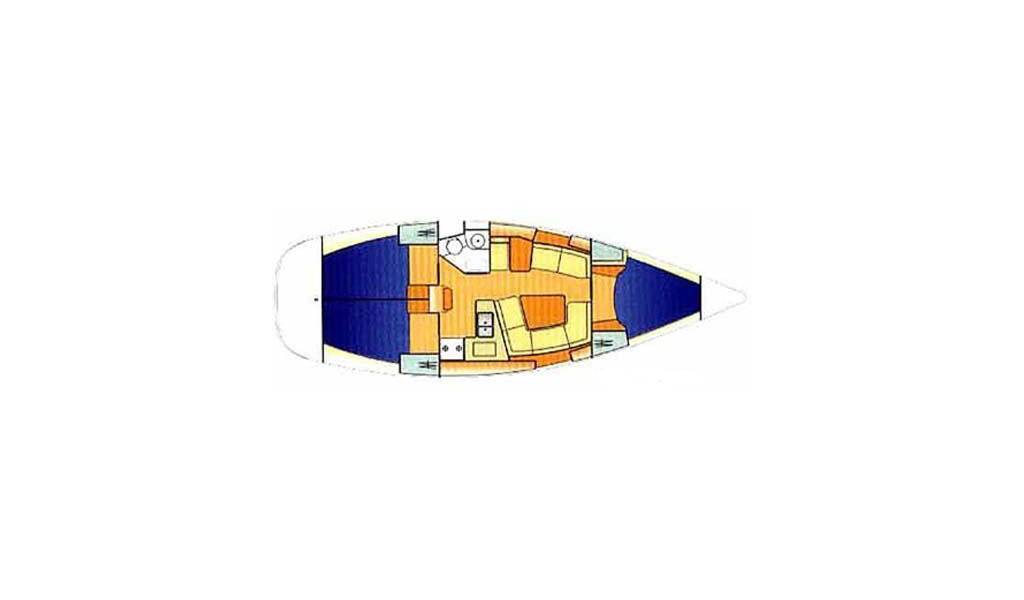 Segelyachten Sun Odyssey 37 Pink Pearl