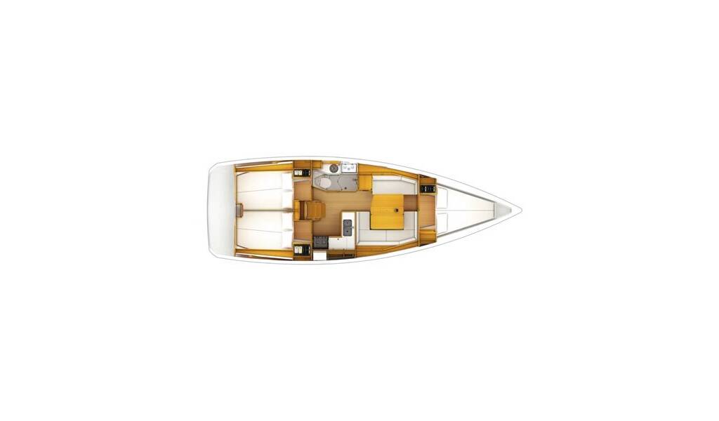 Sailing yacht Sun Odyssey 379 Argo