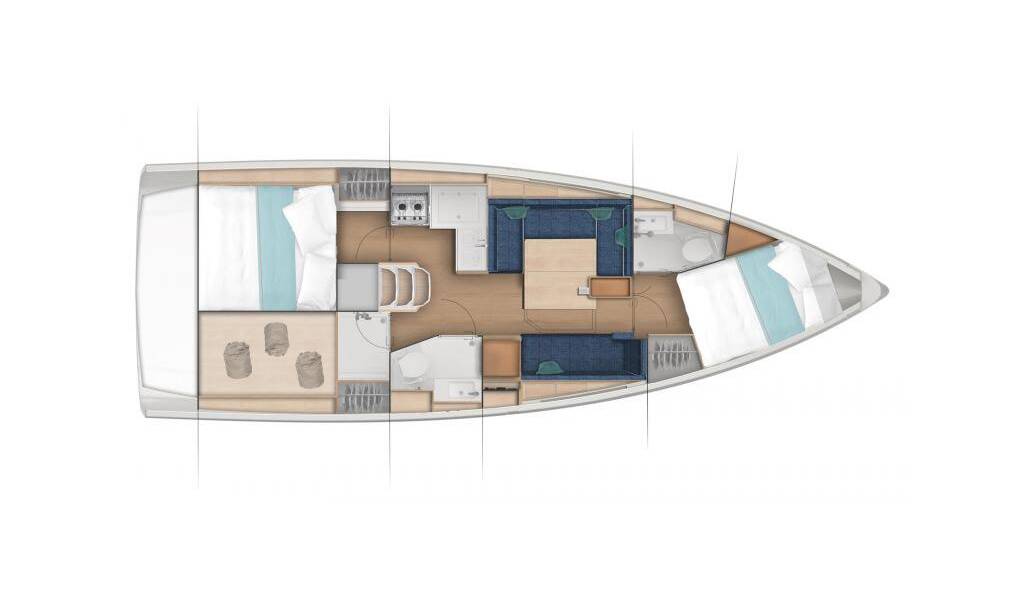 Segelyachten Sun Odyssey 380 Simply The Best