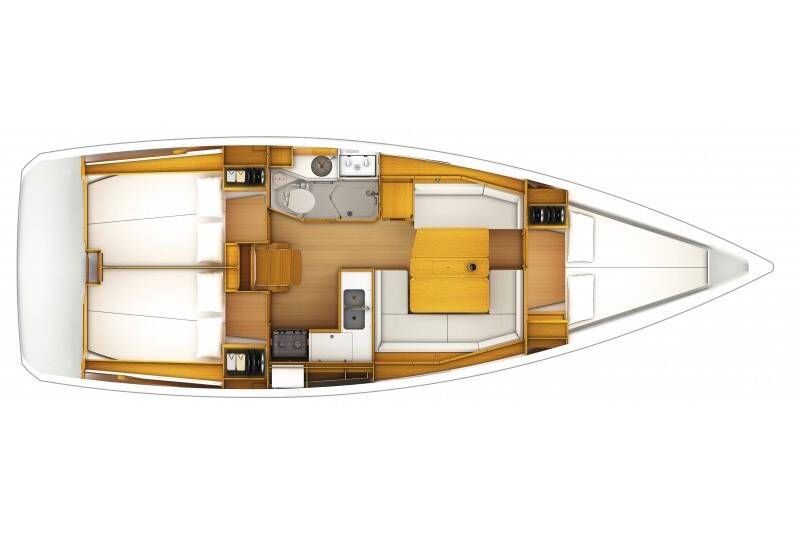 Sailing yacht Sun Odyssey 389 Agios Georgios