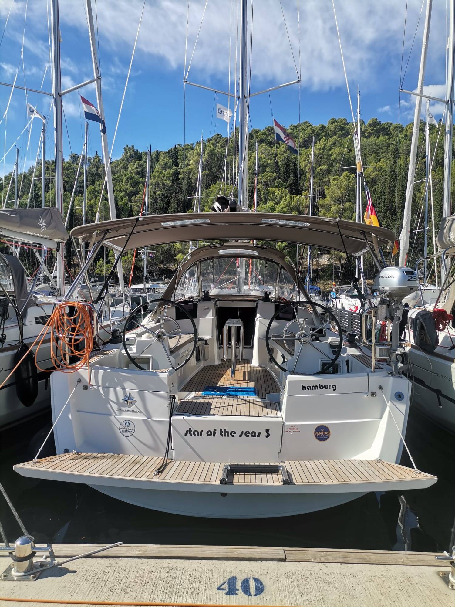 Sailing yacht Sun Odyssey 389 Star of the Seas 3
