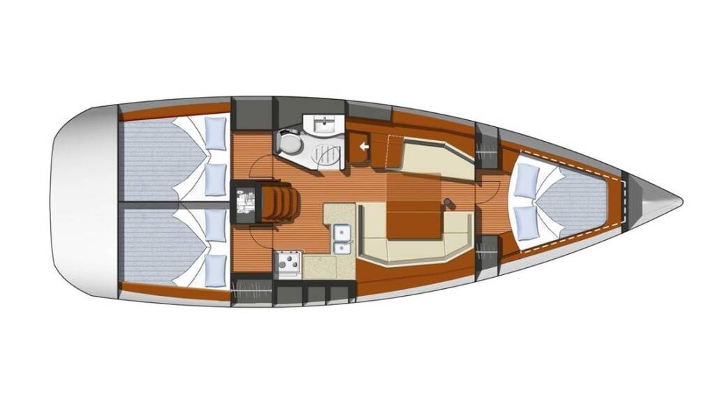 Segelyachten Sun Odyssey 39i Steelbird