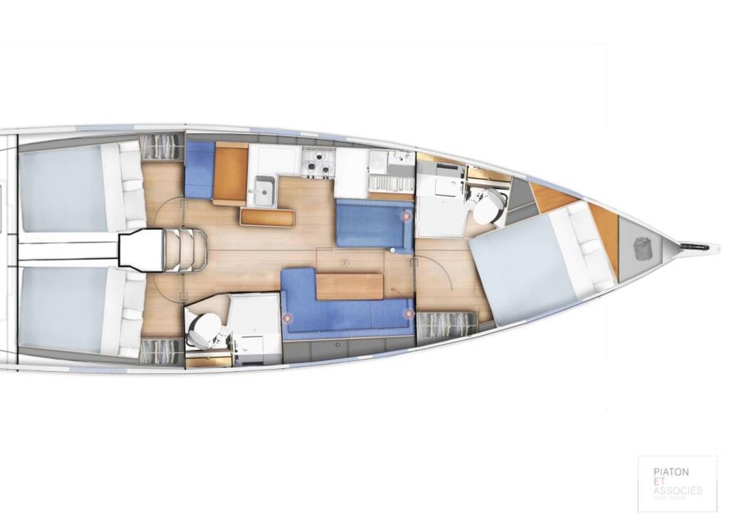 Segelyachten Sun Odyssey 410 Geva X