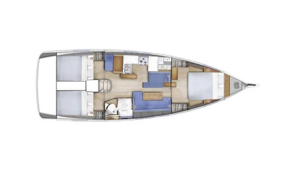 Sailing yacht Sun Odyssey 410 Kalumina