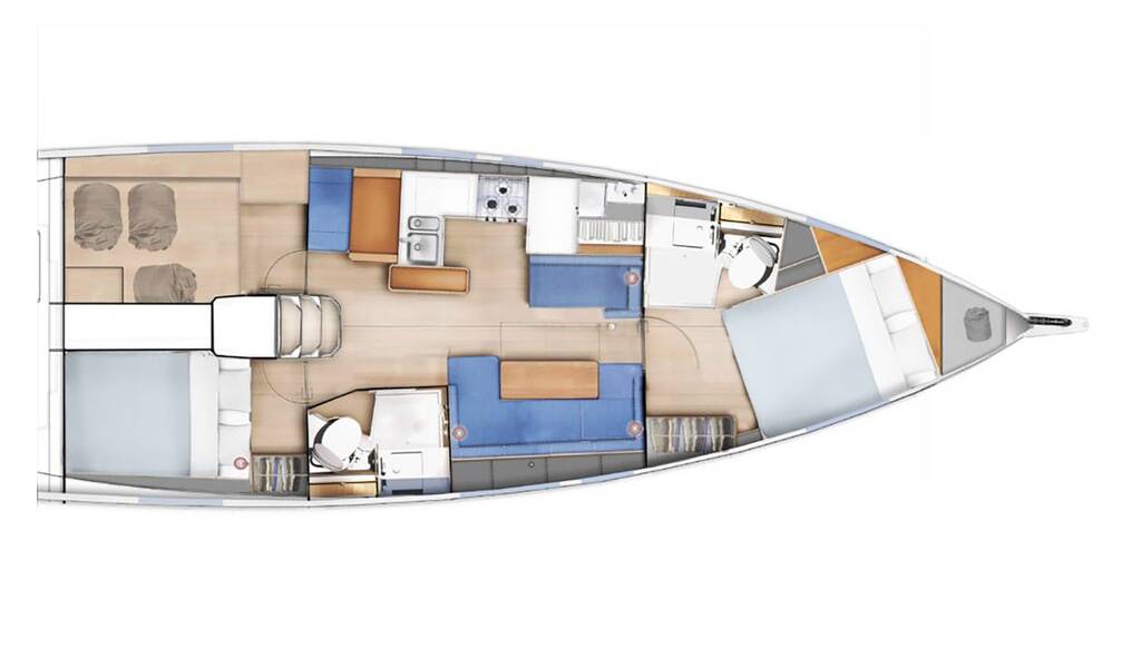 Segelyachten Sun Odyssey 410 Alma Libre VI
