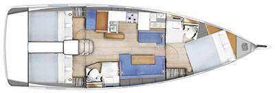 Segelyachten Sun Odyssey 410 PRESTIGE