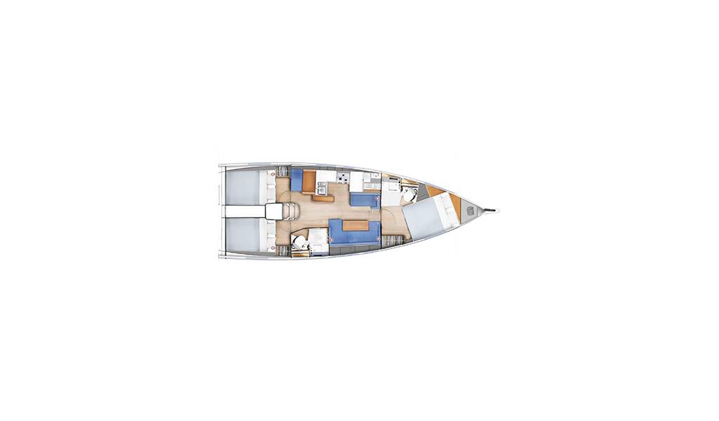 Segelyachten Sun Odyssey 410 Emotion