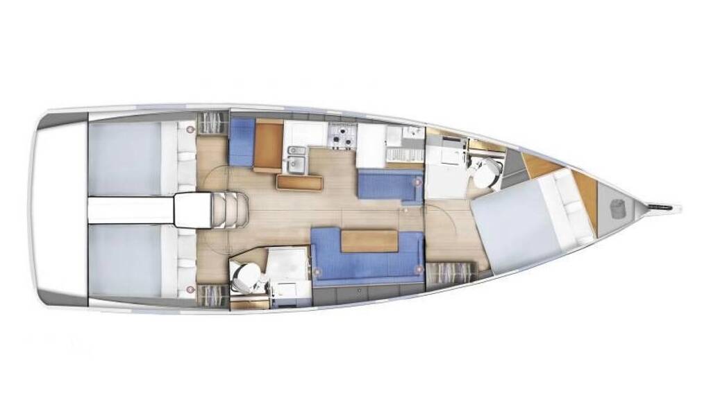 Segelyachten Sun Odyssey 410 Beauty