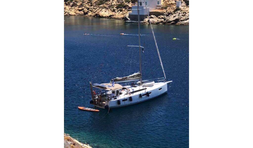 Sailing yacht Sun Odyssey 410 Aquaholic