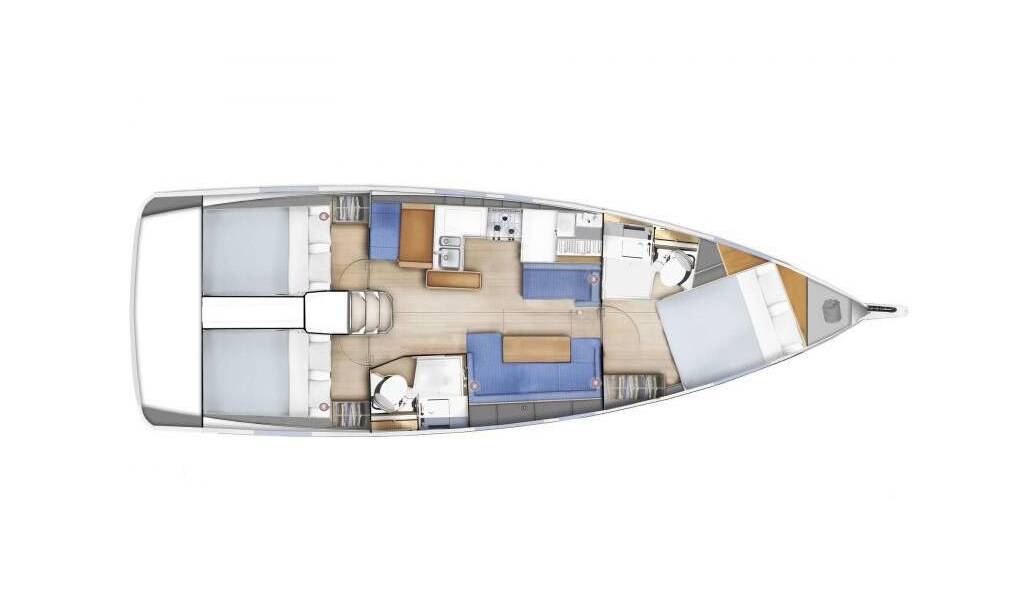 Segelyachten Sun Odyssey 410 Aris