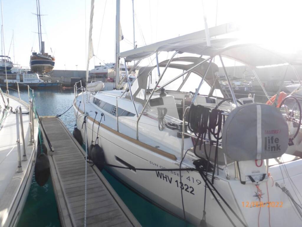 Sailing yacht Sun Odyssey 419 Para elli