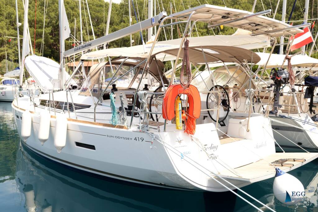 Sailing yacht Sun Odyssey 419 Feeling Fine