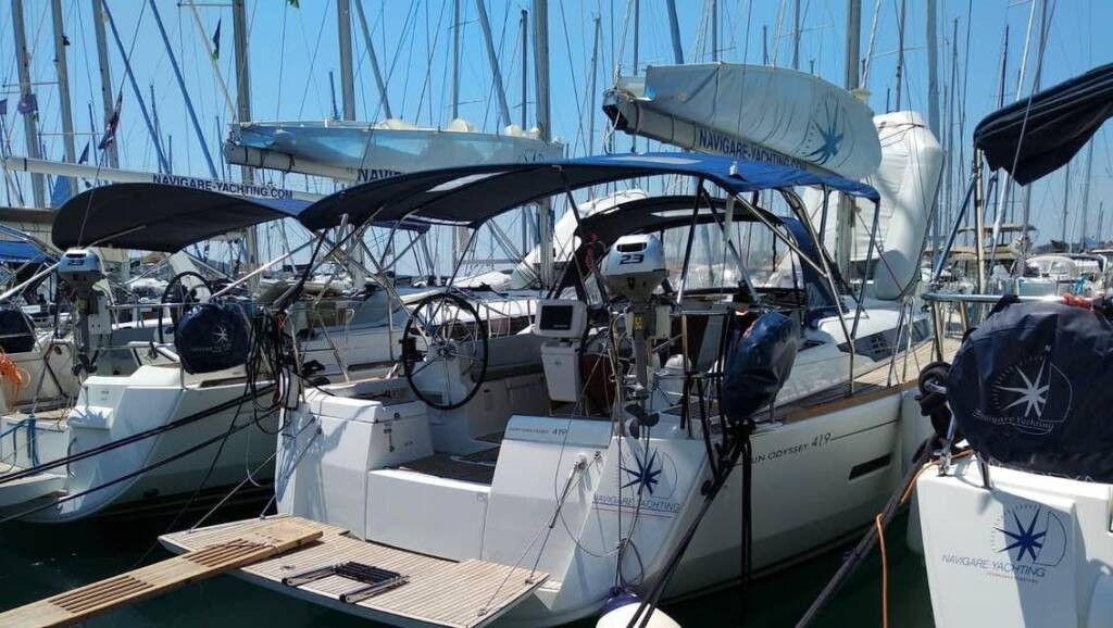 Sailing yacht Sun Odyssey 419 Tumbleweed
