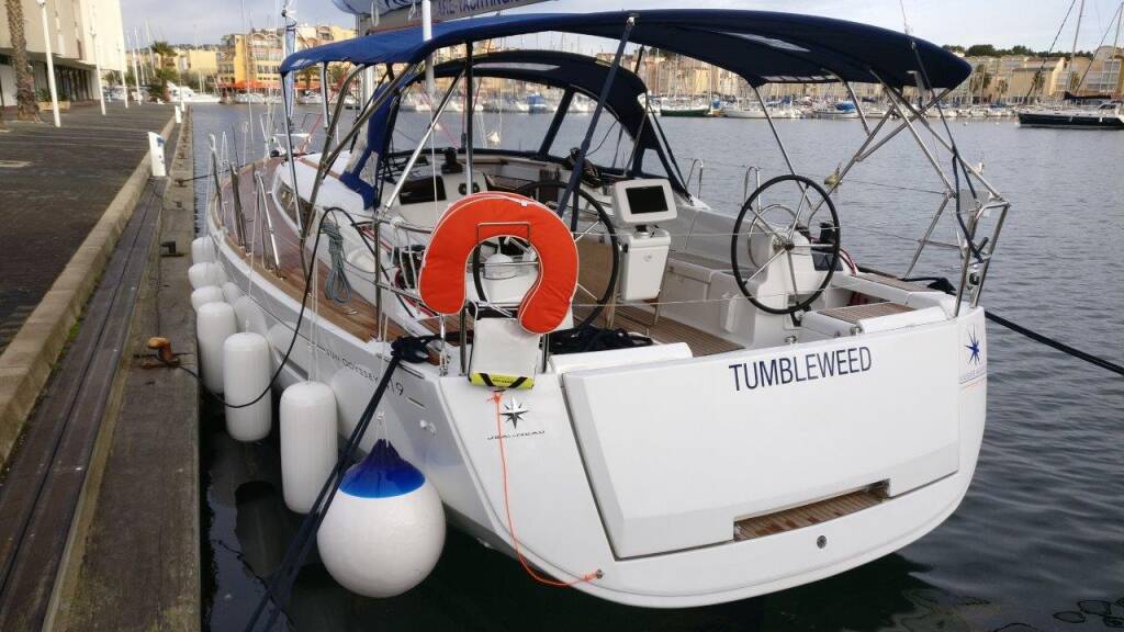 Sailing yacht Sun Odyssey 419 Tumbleweed