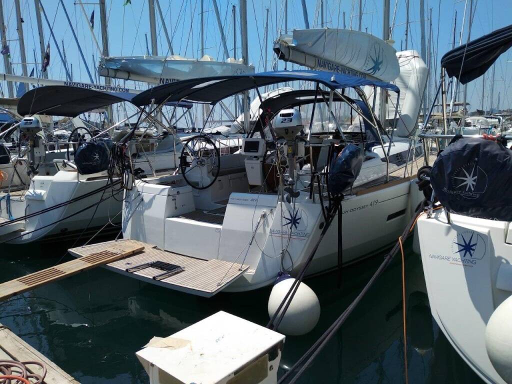 Sailing yacht Sun Odyssey 419 Tumbleweed