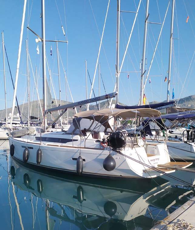 Segelyachten Sun Odyssey 419 Mango Tango