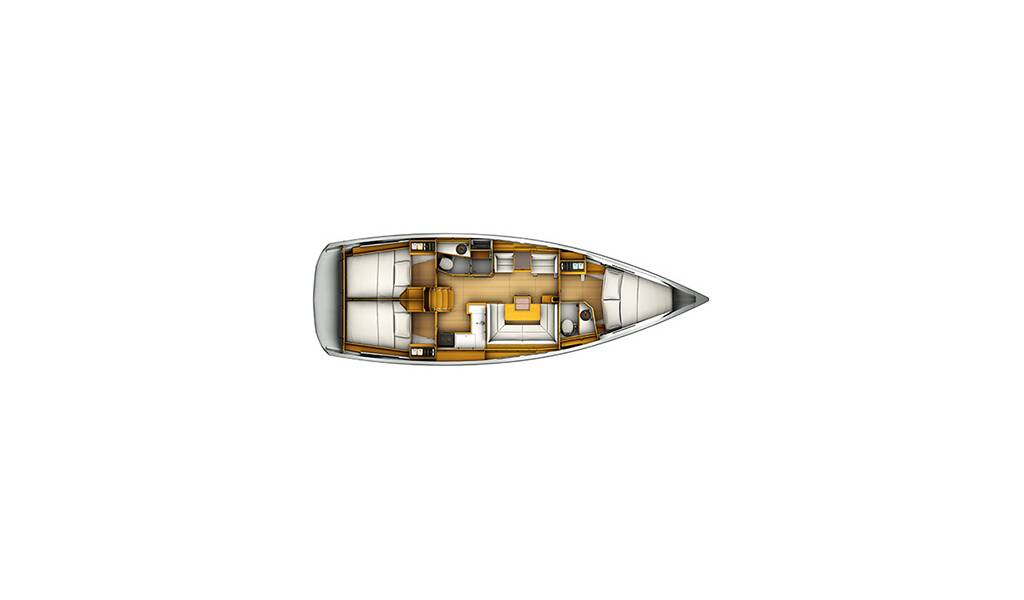 Sailing yacht Sun Odyssey 419 ECONOMY