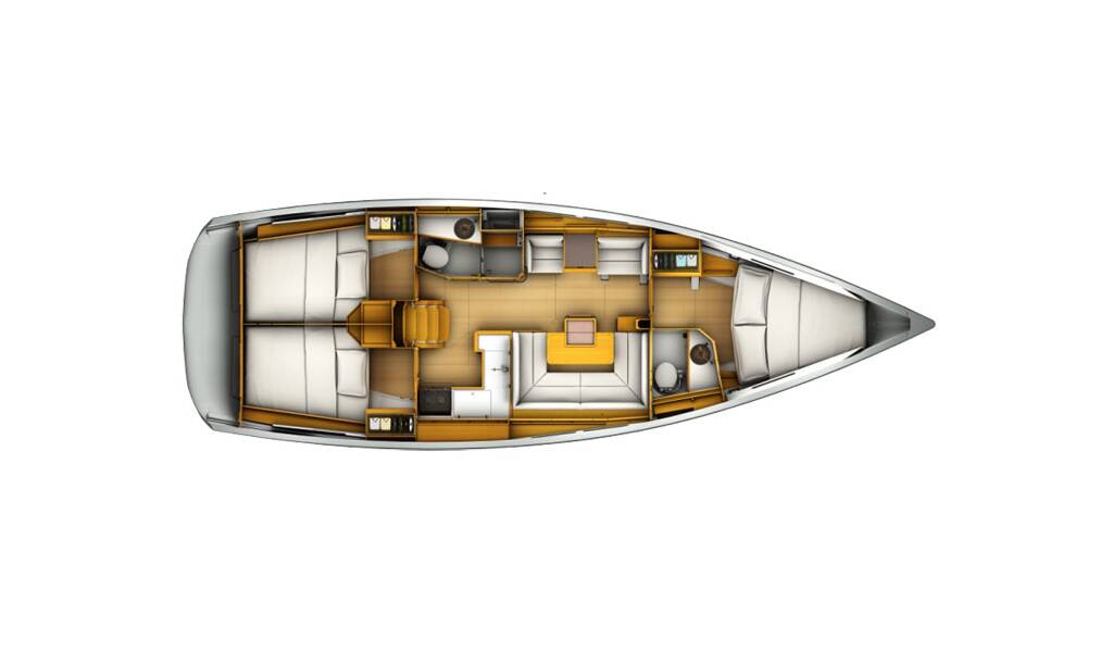 Sailing yacht Sun Odyssey 419 Feeling Fine