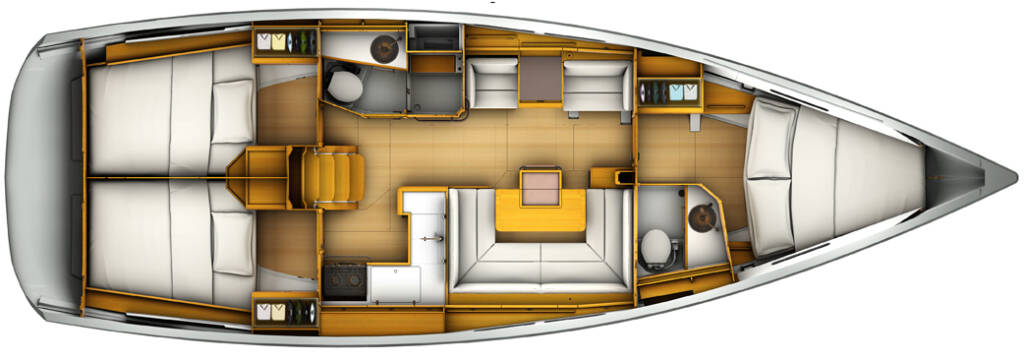 Segelyachten Sun Odyssey 419 Kiss Kiss