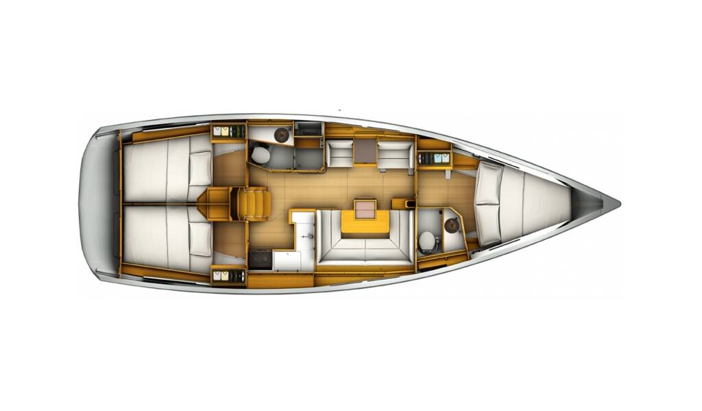 Sailing yacht Sun Odyssey 419 Euros