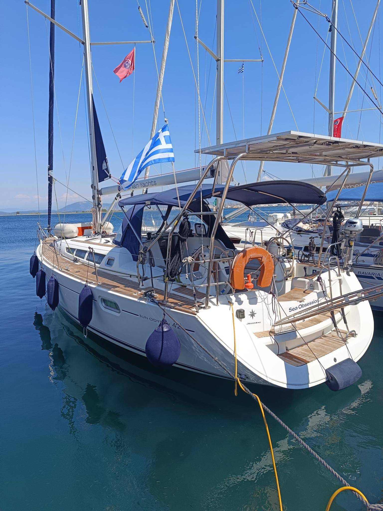 Sailing yacht Sun Odyssey 42i Sea Obsession