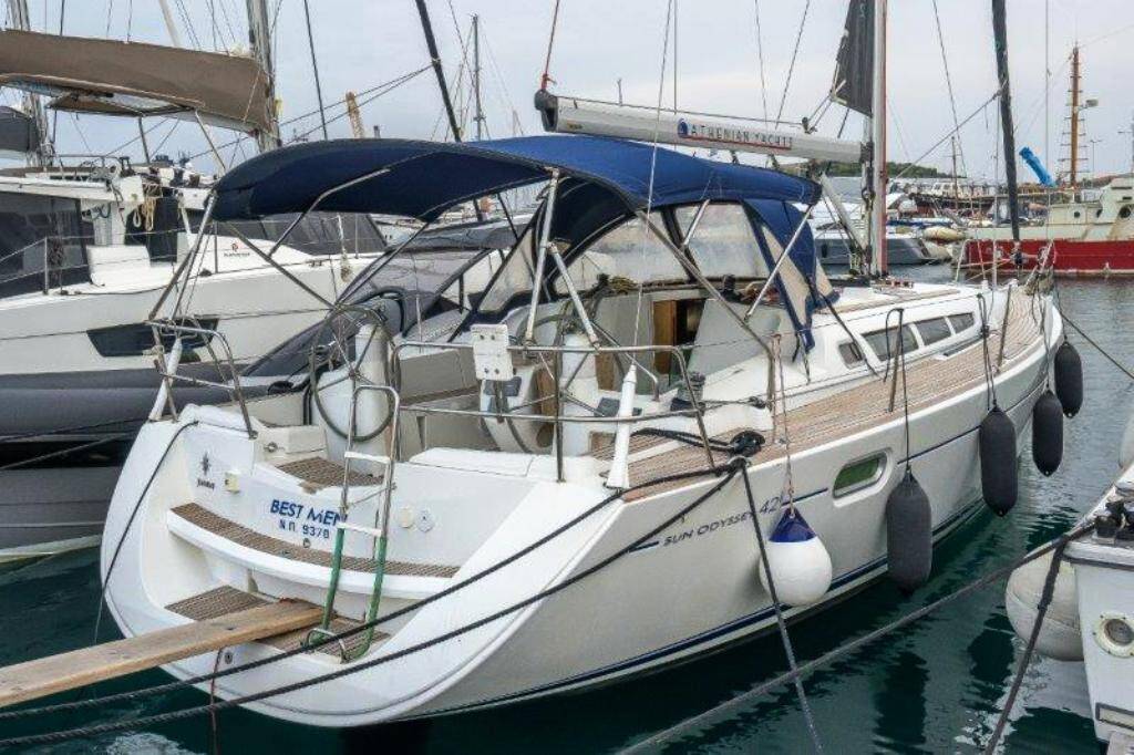 Sailing yacht Sun Odyssey 42i Best Men