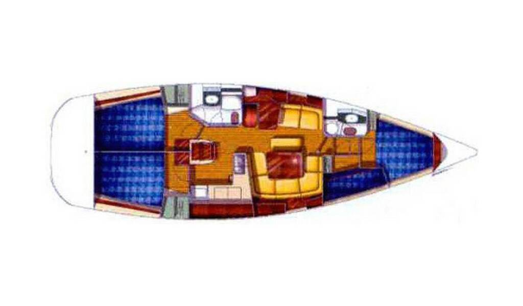 Segelyachten Sun Odyssey 43 Mantiz