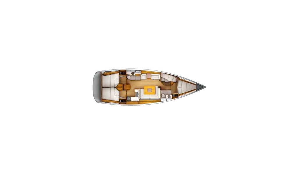 Sailing yacht Sun Odyssey 439 Blue Swan