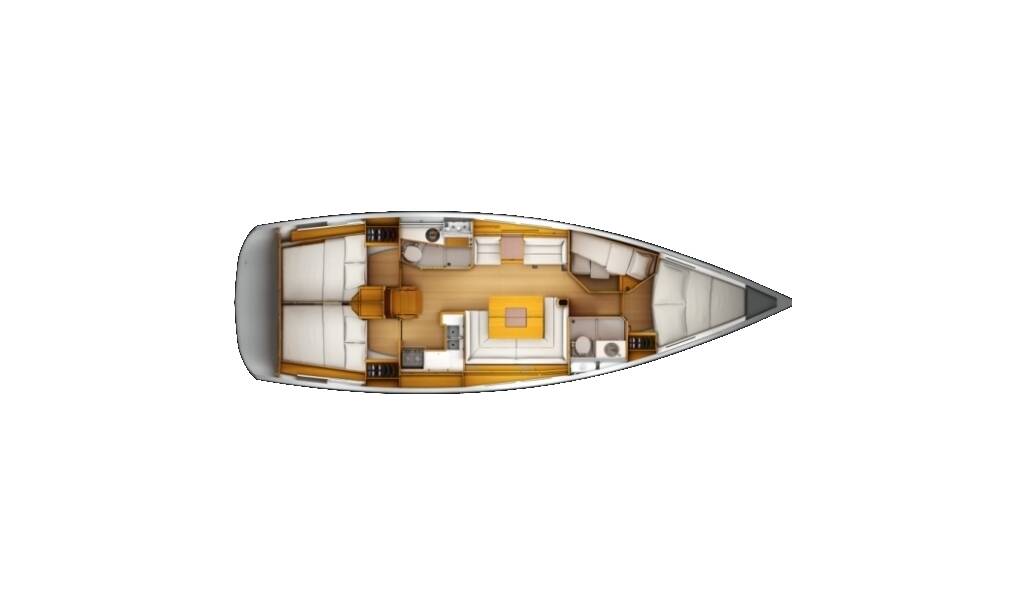 Segelyachten Sun Odyssey 439 Malin