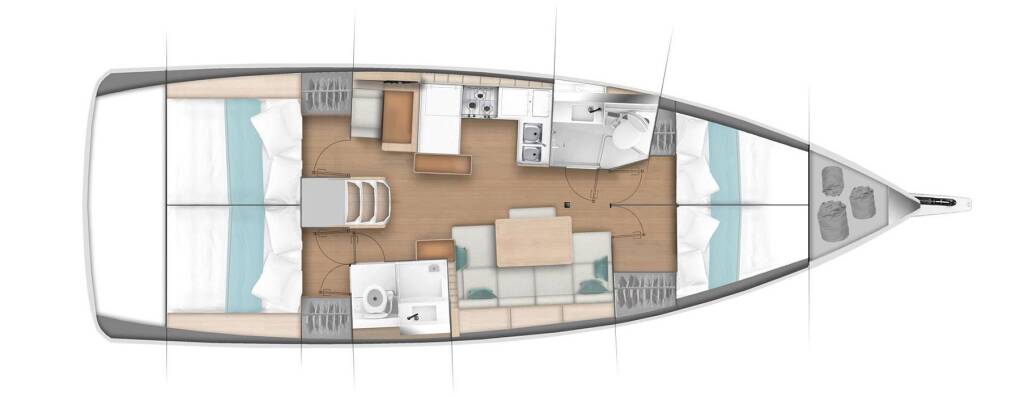 Segelyachten Sun Odyssey 440 Mike Charlie