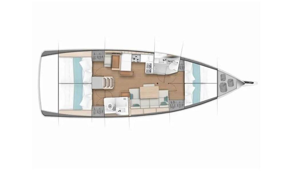 Segelyachten Sun Odyssey 440 Georgia