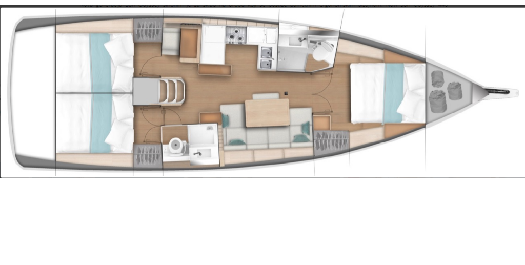Sailing yacht Sun Odyssey 440 Lucia II