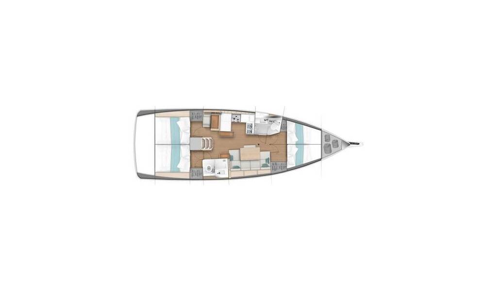 Segelyachten Sun Odyssey 440 Xoxo