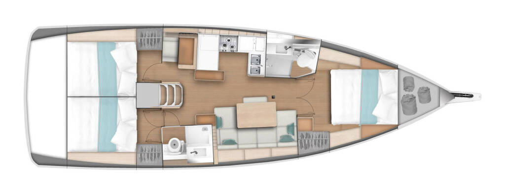 Segelyachten Sun Odyssey 440 Carlotta