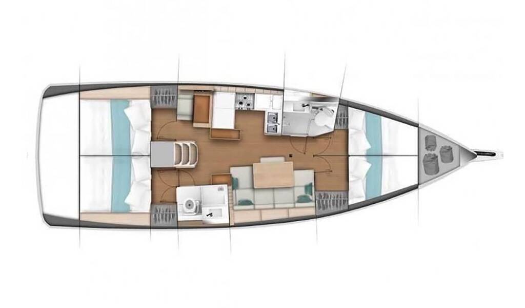 Segelyachten Sun Odyssey 440 Ermis