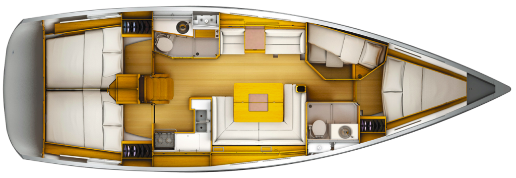 Sailing yacht Sun Odyssey 449 Alpha