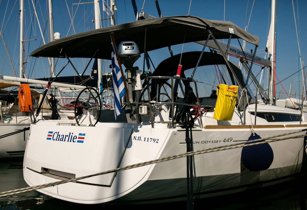 Sailing yacht Sun Odyssey 449 Charlie