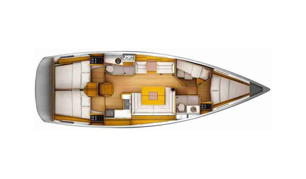 Sailing yacht Sun Odyssey 449 ECONOMY