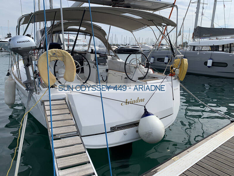 Sailing yacht Sun Odyssey 449 Ariadne