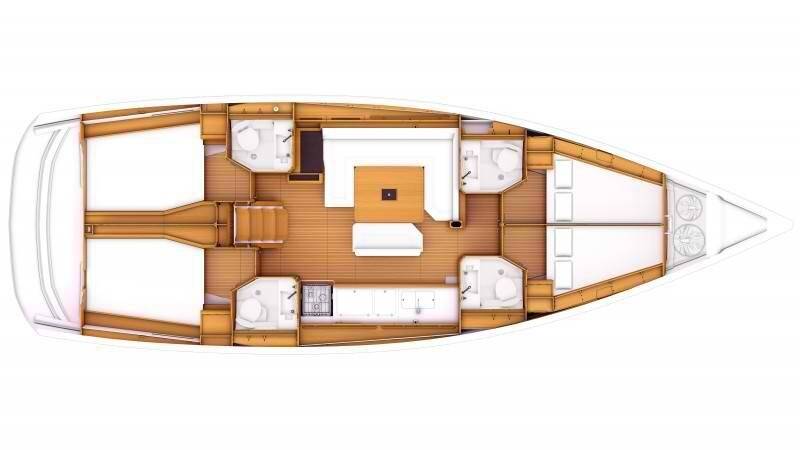 Sailing yacht Sun Odyssey 469 Alexandra