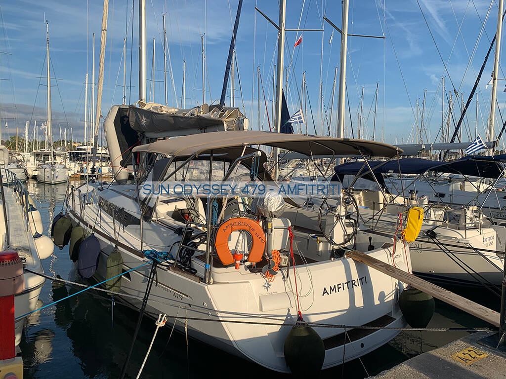 Sailing yacht Sun Odyssey 479 Amfitriti