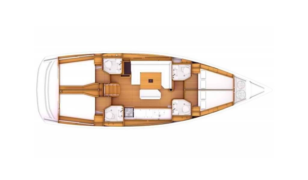 Sailing yacht Sun Odyssey 479 Amfitriti