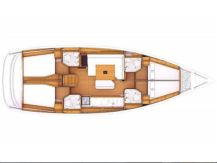 Sailing yacht Sun Odyssey 479 Joy