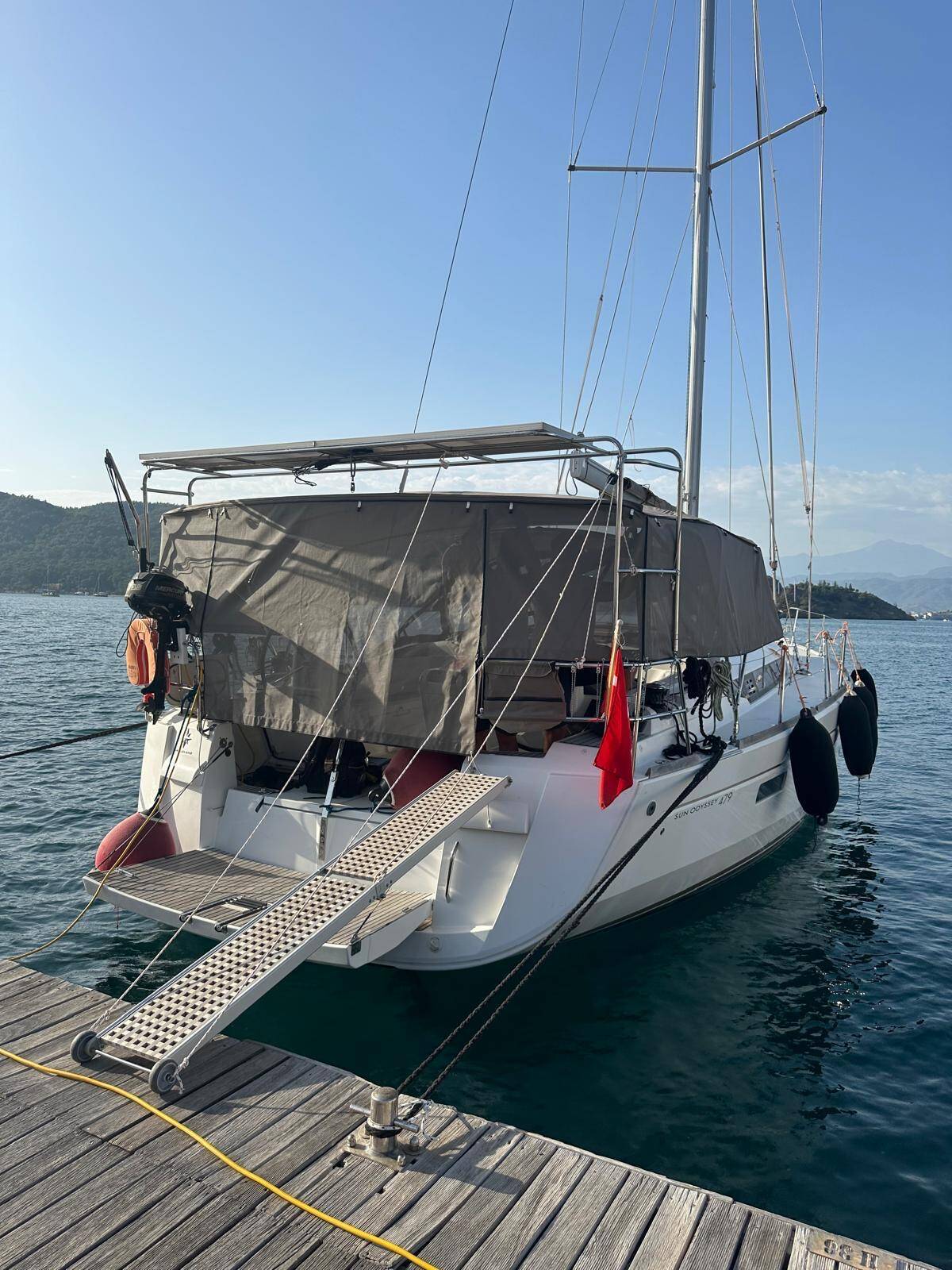 Sailing yacht Sun Odyssey 479 Lucky Rain