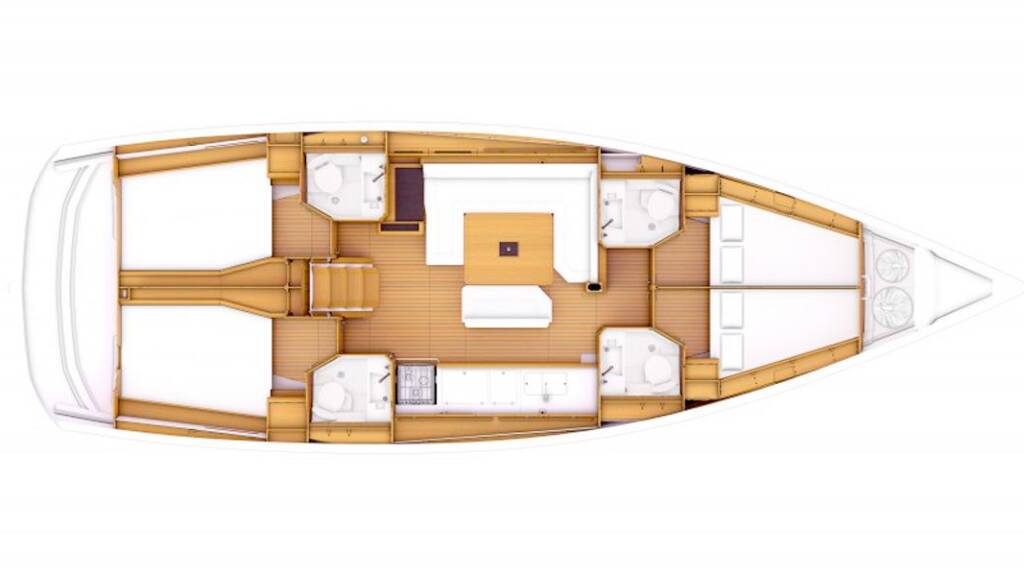 Sailing yacht Sun Odyssey 479 Athena