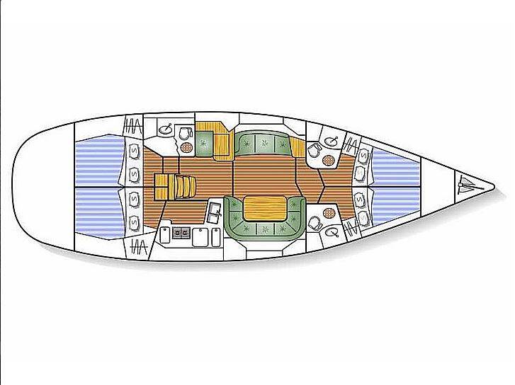 Segelyachten Sun Odyssey 49 DS Idrea